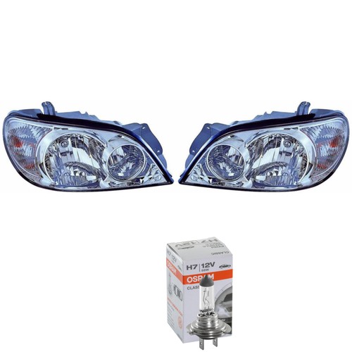 Halogen scheinwerfer set h7 - halogen,