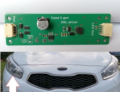 Kia ceed led - driver, drl